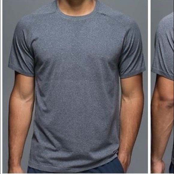 ❌SOLD❌Men’s Large Grey Active Lululemon Shirt - Picture 13 of 14